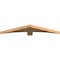 Ekena Millwork Bellingham Timber Gable Bracket, Western Red Cedar, 60"W x 10"H x 3 1/2"D x 5 1/2"F, 4/12 Pitch GBW060X10X0406BEL00SWR - alternate 2